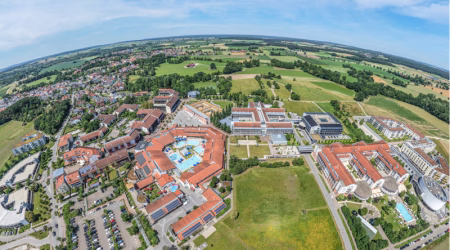 Luftbild von Bad Gögging